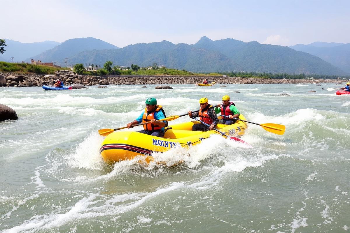 Ganges River Rafting — 16km Adventure