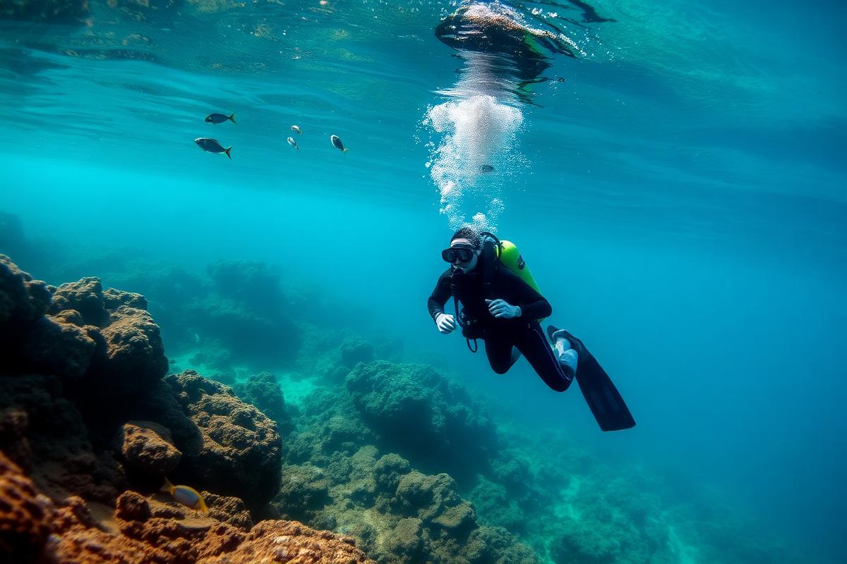 Scuba Diving at Grande Island, Goa